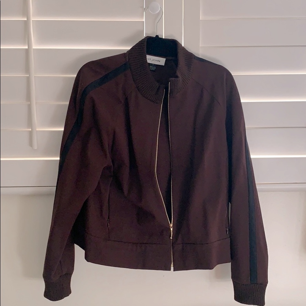 ST.JOHN BOMBER JACKET SIZE LARGE